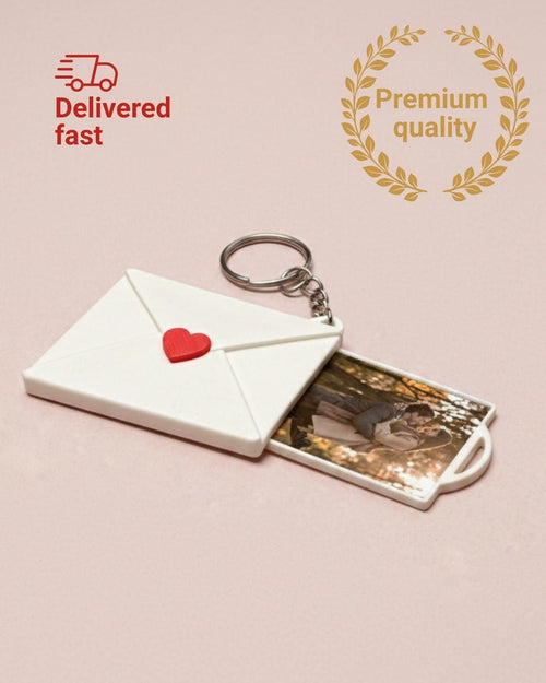 Messege Photo Love Keychains