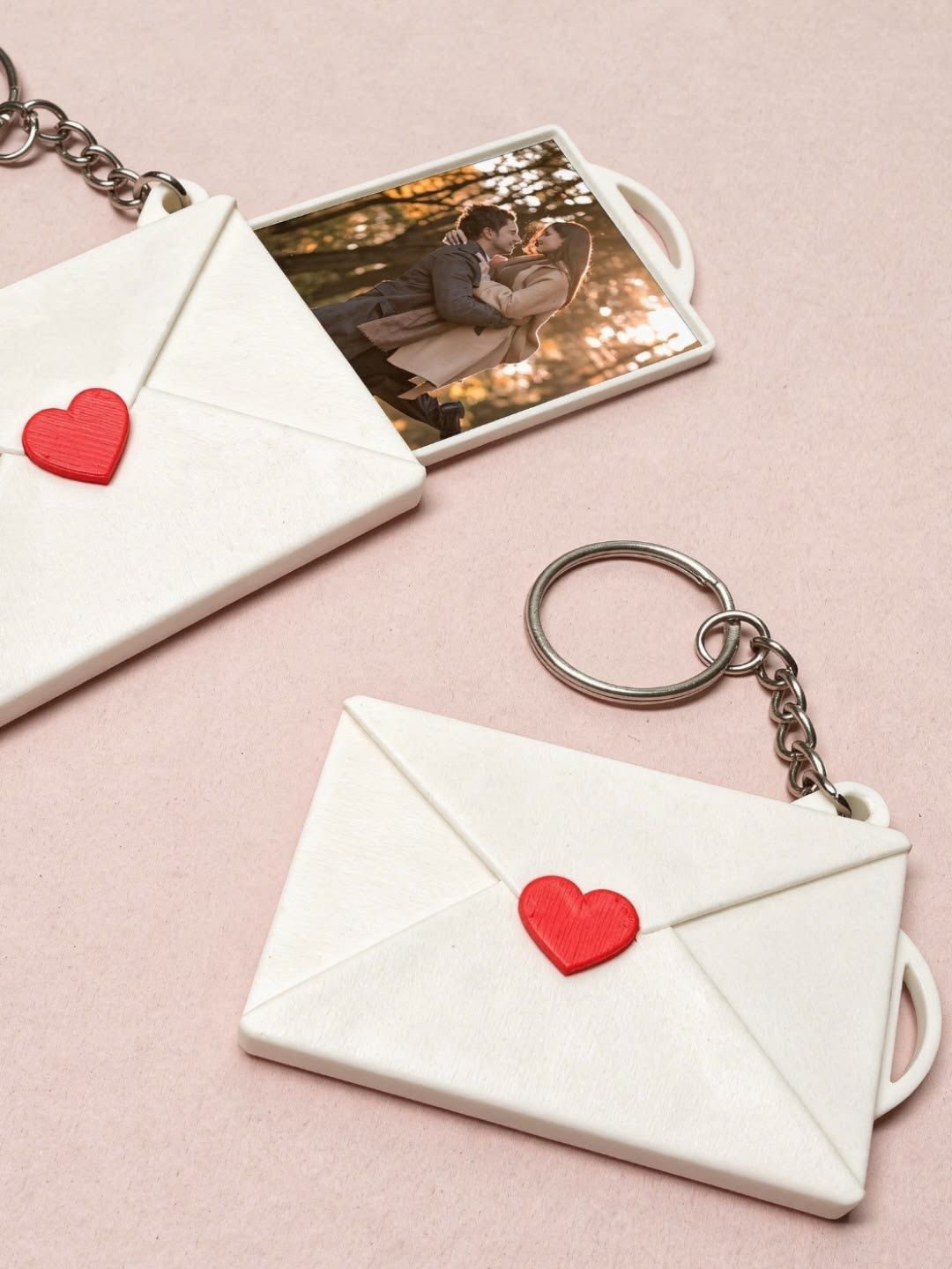 Messege Photo Love Keychains