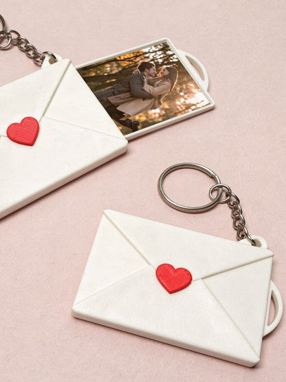 Messege Photo Love Keychains
