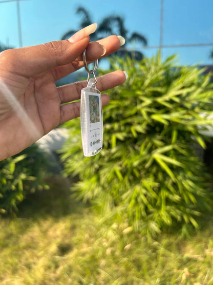 Double side Spotify keychain 🎶